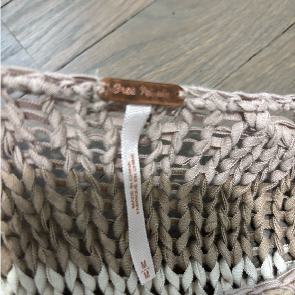 Free People Desert Moon open knit sweater size M - Picture 4 of 7